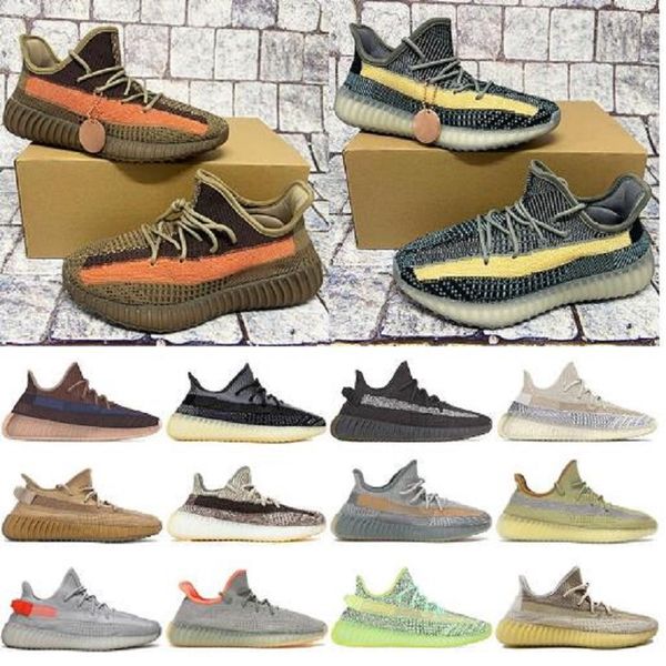 

new sneakers kanye zyon linen grey gum yeshaya reflective desert sage tail light cinder yecheil black static men trainers running shoes us13