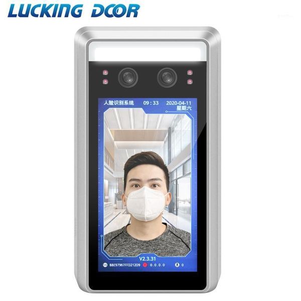 

facial recognition system 5 inch tcp/ip dynamic face access control time attendance employee clock 100001