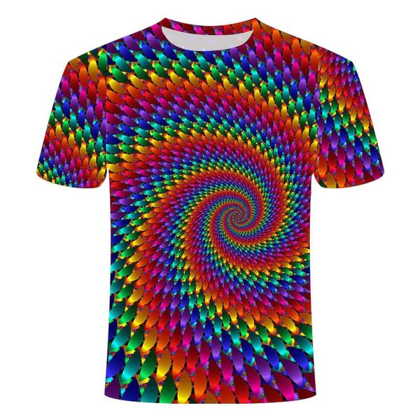 

new psychedelic three-dimensional eddy current vertigo 110-6xl 3d print shirts oversized hentai graphic men clothing
