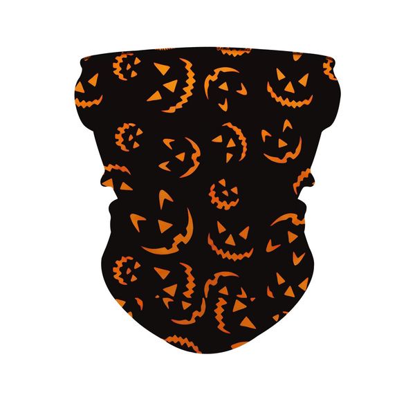 

новая мода 3d printed платок череп тыква примечание хэллоуин подарочные хиджаб шарф спорт рыбалка велоспорт маску унисекс платок buffe jllvk, Black