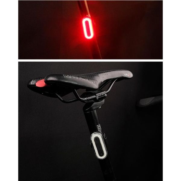 

cycling tail light bike rear lamp rechargable warning safety lantern taillight u7ef