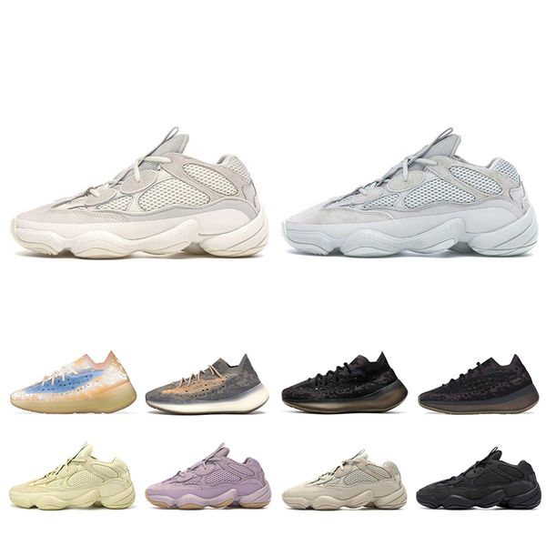 

2021 platform shoes 500 shoes utility black bone white 380 onyx reflective mist 700 v3 azael azareth kanye west mens trainers sports sneaker, White;red