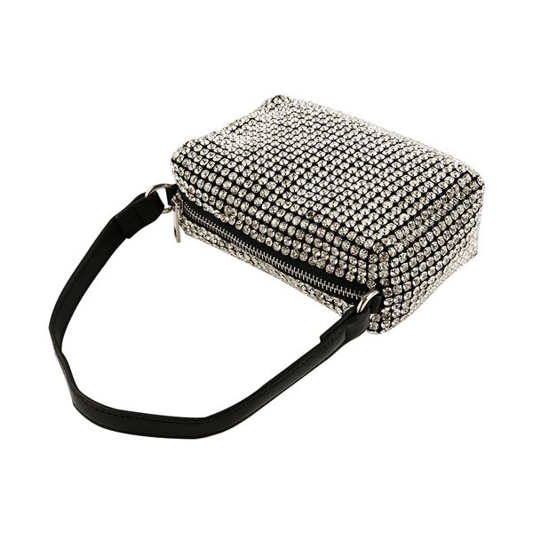 

factory/retaill/wholesale new style handmade pretty diamond net evening bag fashion clutch for wedding/banquet/party/porm
