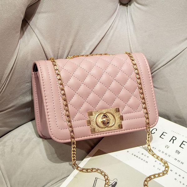 

новый 2020 моды цепи мешок одного плеча сумка женская сдвоенного пакера женщин