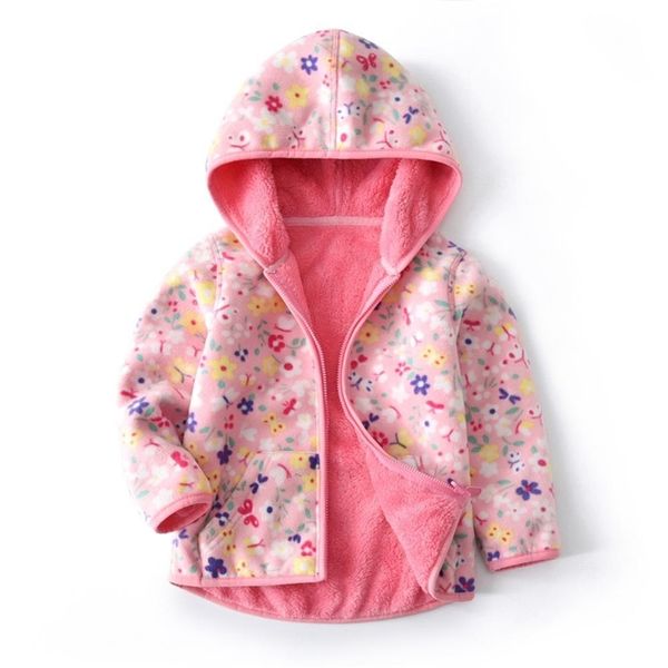 LZH neonate giacca 2020 autunno inverno giacche per i vestiti della ragazza bambini caldi cappotti con cappuccio capispalla per ragazzi bambini giacca a vento LJ200828