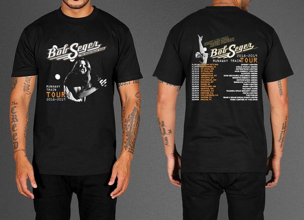 

new bob seger runaway train tour dates black size to xxl fashion slim fit hoodie designers t shirts sweatshirt