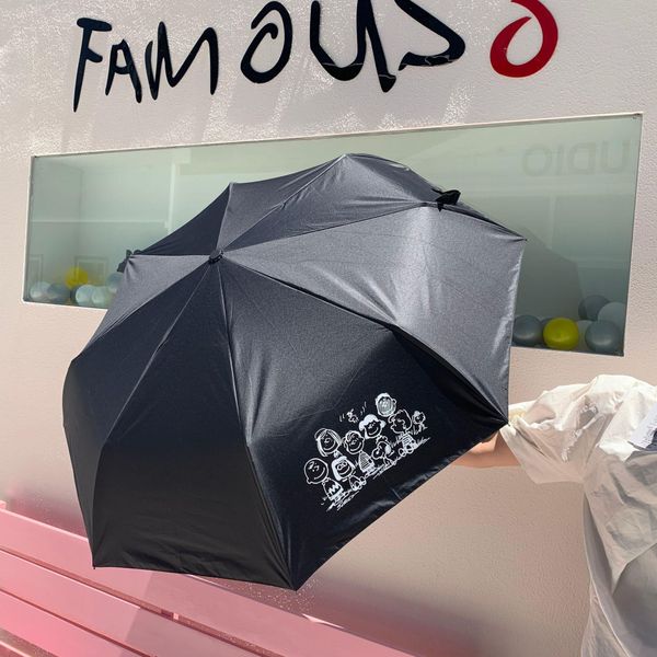 

солнцезащитный винил солнечный дождь umbrella творческий самодельный чарли семейный зонт летний черный полностью matic зонт bbyggx wrhome