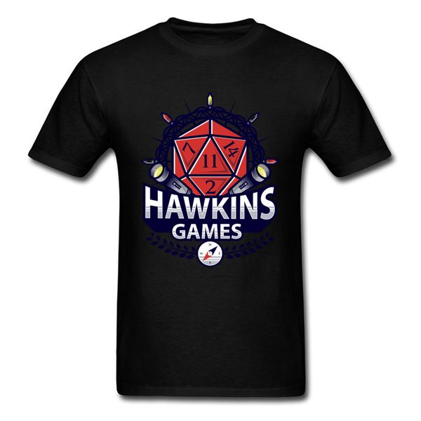 

casual hawkins games crewneck new year day short sleeve for 2018 fabric party sport hooded sweatshirt hoodie t shirt