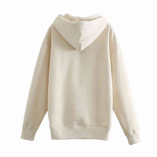 

women's fur & faux spring sweatshirt womens solid hooded autumn ladies casual classic pullovers streetwear v8ov, Black