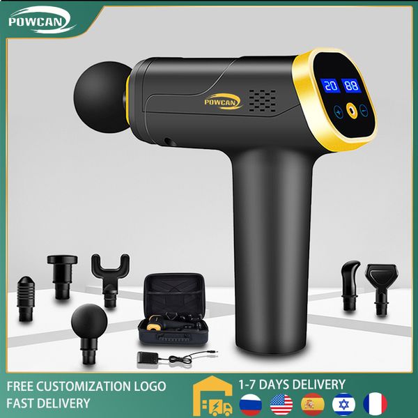 

massage pistol fascia pistol neck massage vibration equipment fitness design noise reduction electric masseur relax muscles