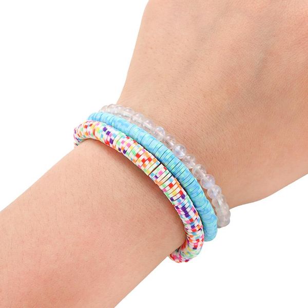 

15inch 5mm mixed color chip disk loose spacer beads flat round clay polymer beads for diy jewelry making supplies co sqcvpv