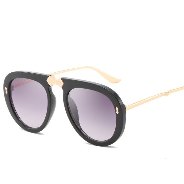 

new large frame sunglasses for men and women designer aws, White;black