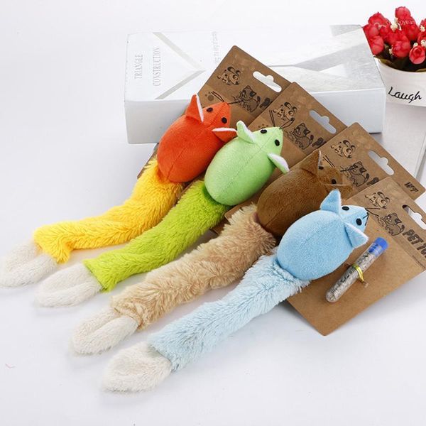 

2021 animal toy pet plush chew toy with catnip cat clean teeth training tool all animal new sofe toys yl1