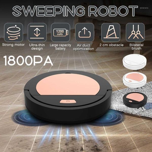 

vacuum cleaners 1800pa automatic sweeping robot lazy household charging cleaning machine intelligent cleaner strong suction sweeper1