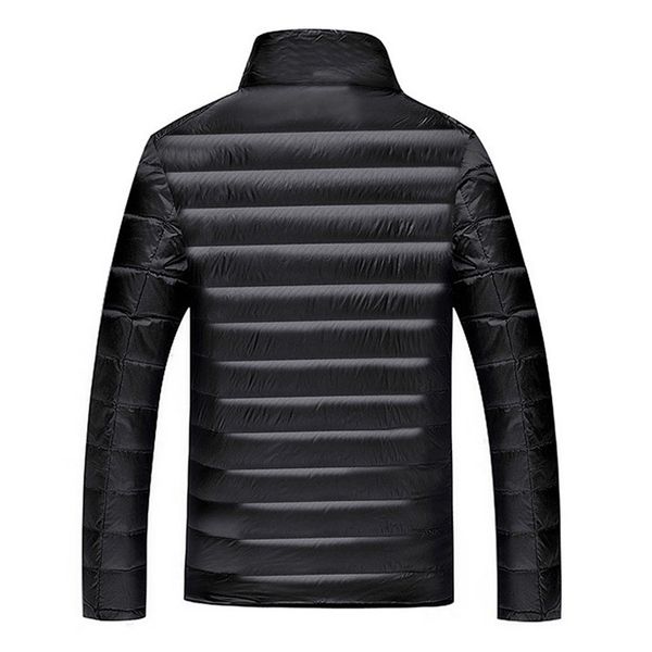

Men's jacket, down coat, ultra light, winter clothing, 7XL, Black