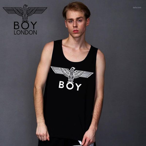 

boy london men vest fitness apparel body stringers street workout tank simple black sleeveless tee homens gyms clothing1, White;black