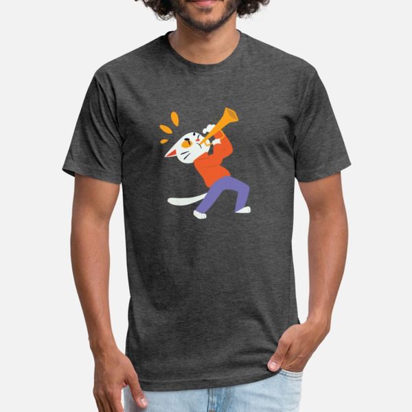 

trumpet cat designers graphic t shirt funky digital printing design tracksuit hoodie sweatshirt