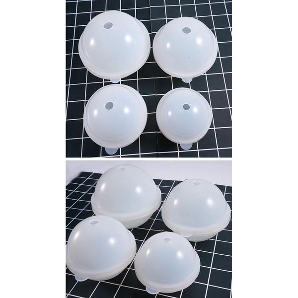 

9 style 3d round ball resin sile mold for jewelry making cube uv epoxy resin mold casting mould craft jewelry t jllqsx, Black