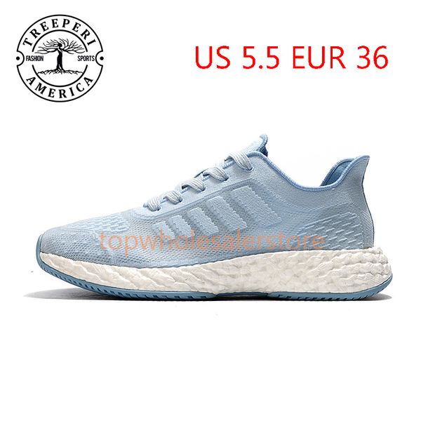 

treeperi runner 711 v2 soft sole running shoes ice blue us 5.5 eur 36 for women trainers