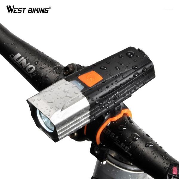 

bike lights west biking bicycle light for mountain mtb waterproof led front usb cycling accessories1