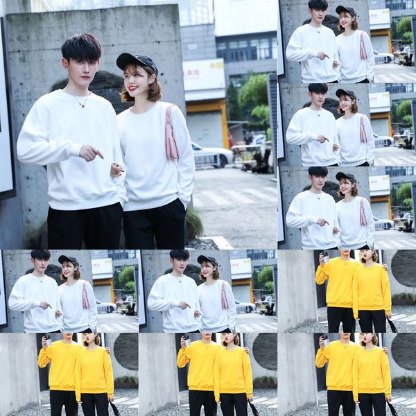 

restaurant ot sweater mobile phone shop mobile phone men's sweater printing  attendant autumn and winter new round collar uvphg uvp, Black