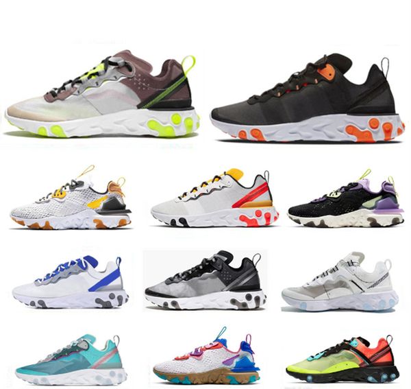 

react element 87 55 running shoes for mens anthracite light bone bright green hyper pink script camo womens sports sneakers traienrs