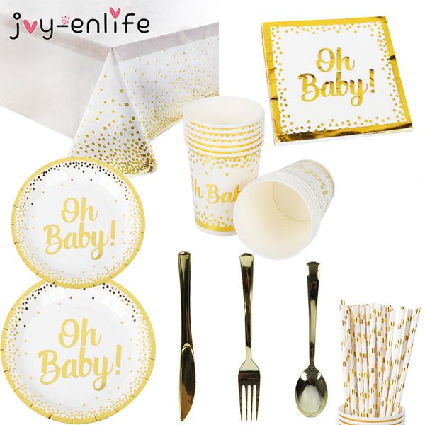 

oh tableware gender reveal baby shower birthday party decoration for kids
