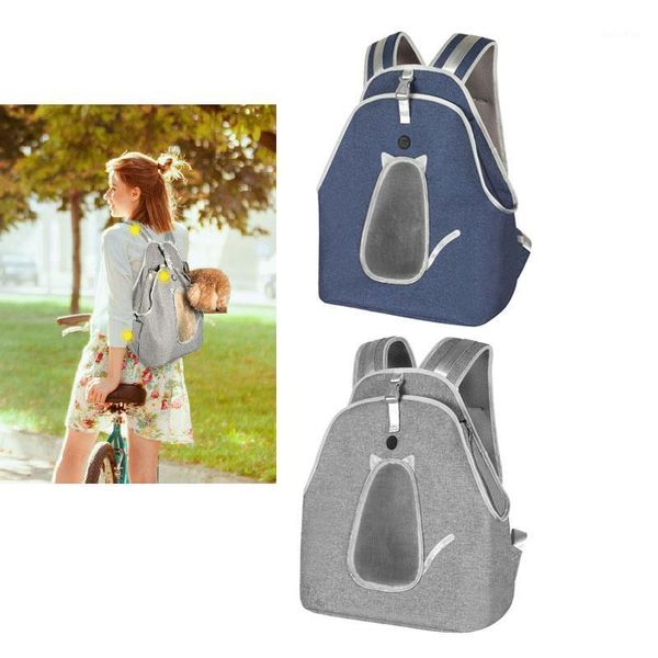 

pets backpack shoulder dog carrier chest bag car travel small dog carry pocket breathable safety sports walking bag for cat1
