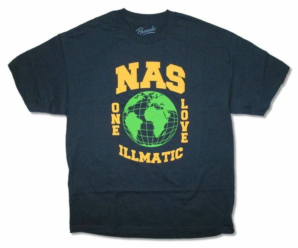 

nas globe one love illmatic navy blue t shirt new official sport hooded sweatshirt hoodie