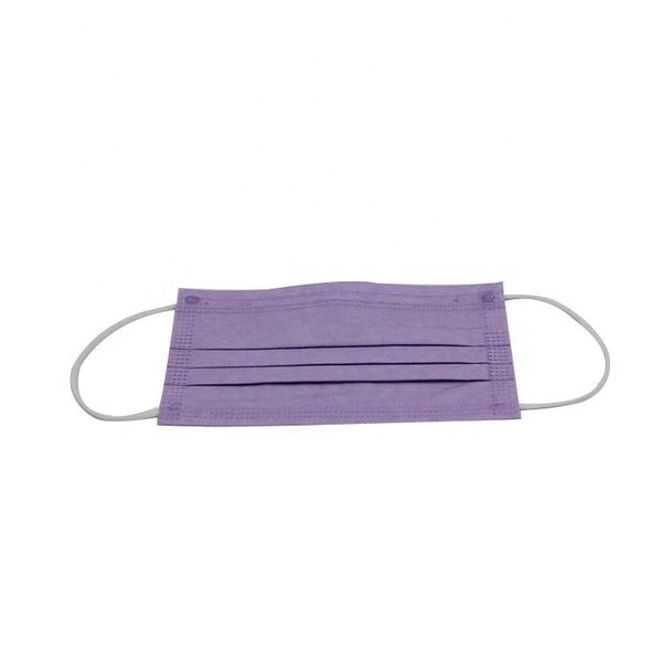 

mask 3 purple ply,face facemask mask disposable