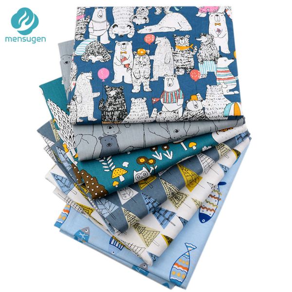 

menstrual cotton cloth, 100% animal print, 6 batches, 40cm 50cm, for patchwork, pillow, sewing cover, scrapbook8uy, Black;white