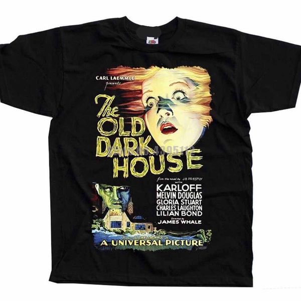 

sport the old dark house j whale movie poster femmes funny t shirts fashion harajuku tshirts femmes 2019 t shirt brand
