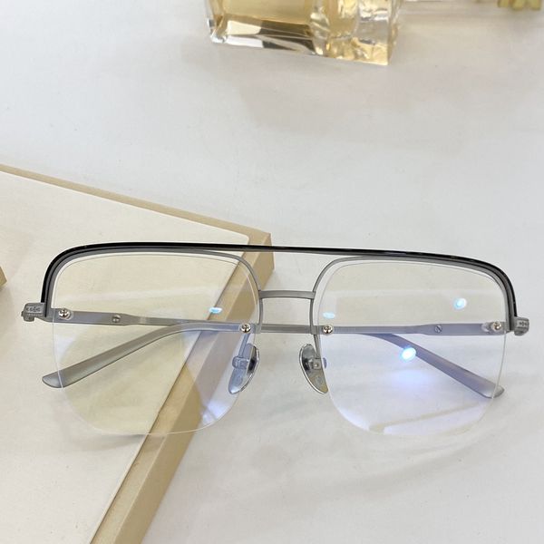 

2021 new european and american fashion temperament men's and women's identical glasses trend half-frame glasses ch8131 size 54 &qu