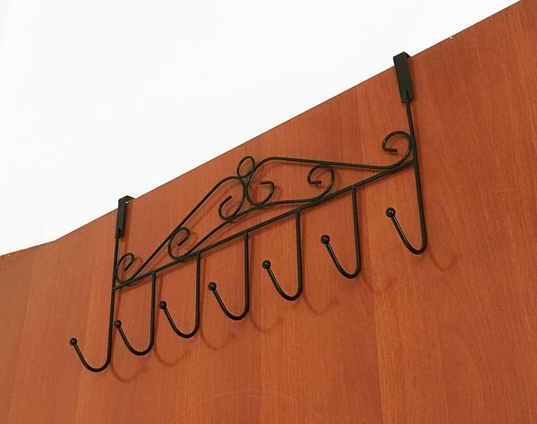 

tie yi cabinet to receive the rack multi-functional hook chest finishing rack kitchen seamless nail hook
