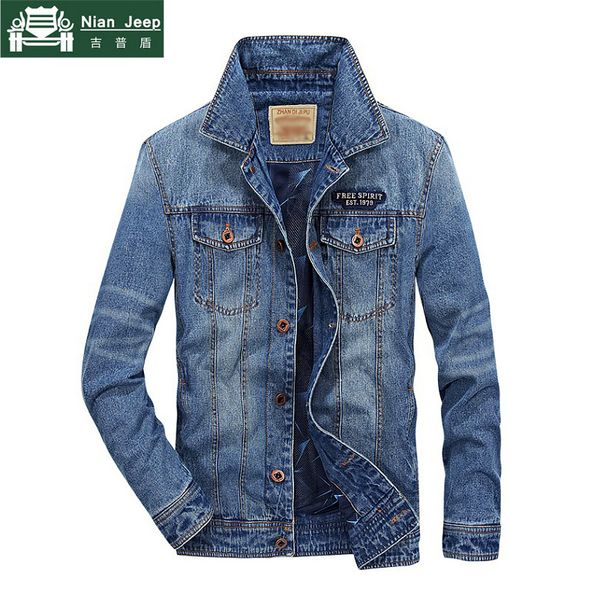 

2020 new casual slim mens denim jacket plus size m-4xl bomber jacket men cowboy men's jean jacket chaqueta hombre c1108, Black;brown