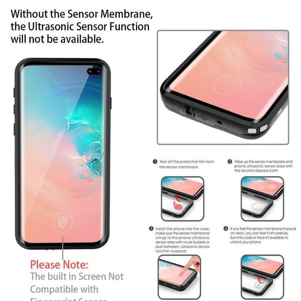 

original waterproof case cover for samsung s8 s9 plus outdoor sport swimming shockproof case for samsung galaxy s10 s9pl qylgxk