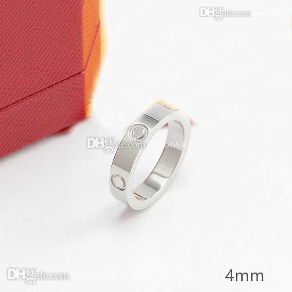 

with box fashion designer eternity screw band rings diamond love jewelry carti rings couple cleef gjdfhg260m, Silver