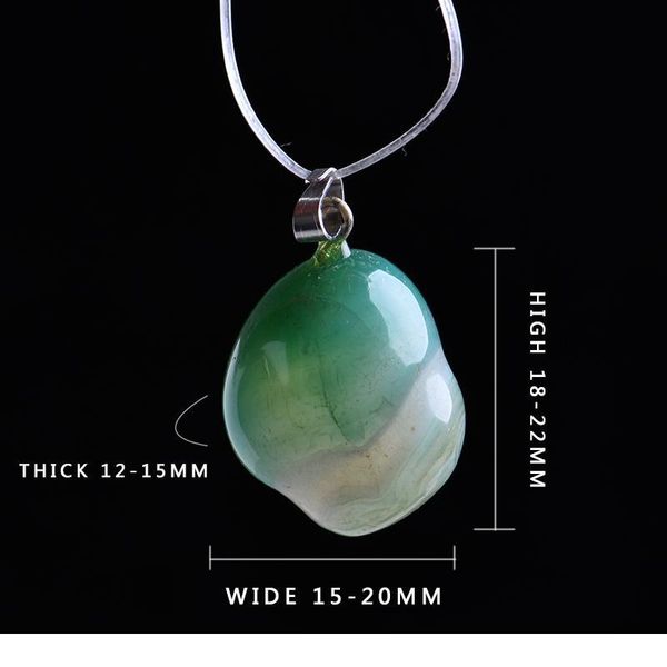 

1pc natural white crystal unshaped pendant plated mineral jewelry healing necklace couple decoration fashion trend gift qylbeg, Black