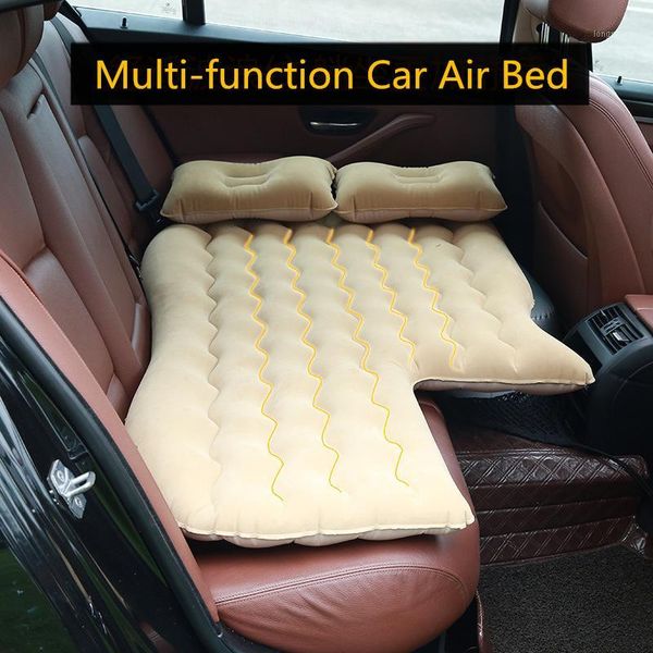 

inflatable travel car air bed seat air mattress recumbable children multi-function bed home outdoor read soft sofa1