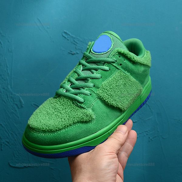 

2021 sb x jumpman 1 low greatful dead green blue orange skateboard shoes dunk men women dunks sports sneakers mens trainers, Black