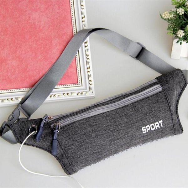 

m517 fashion movement waist packs for women and man adjustable breathable light and thin double pull bag wholesale1