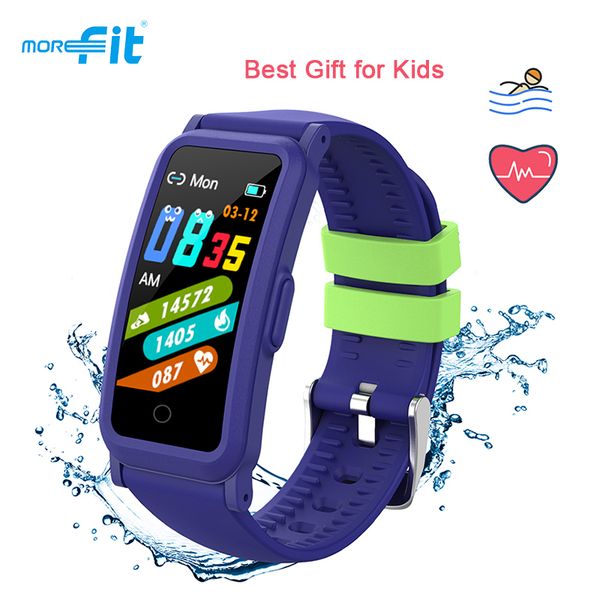 

morefit watch 907 bracelet fitness tracker ip67 waterproof message information smart wristband for kids gifts
