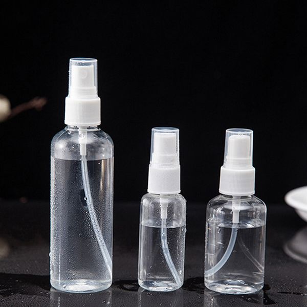 

30/50/100ml travel transparent plastic perfume atomizer empty spray bottle empty cosmetic containers perfume bottle
