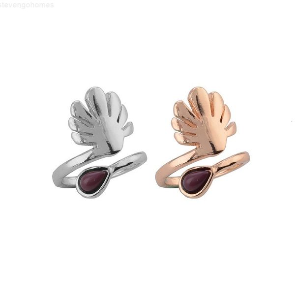 

foot purple dripping gemstone adjustable toe open finger ring jewelry accessories gift, Silver