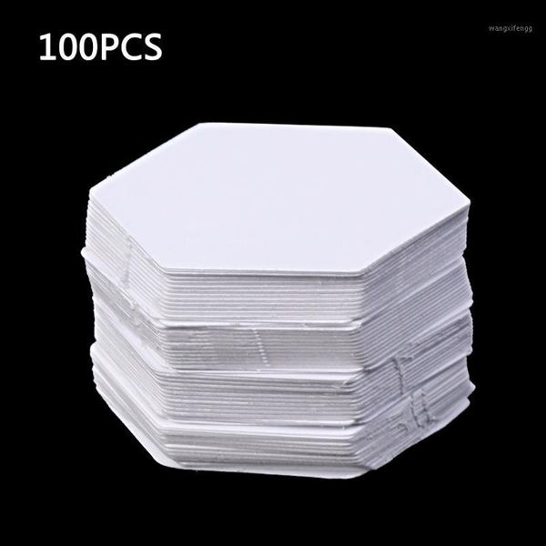 

100pcs hexagon templates for patchwork paper quilting sewing craft diy six sizes k1mf1, Black