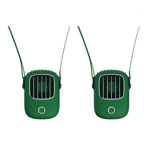 

2pcs hanging neck fan portable lazy outdoor usb lanyard fan for office, dormitory, outdoor1