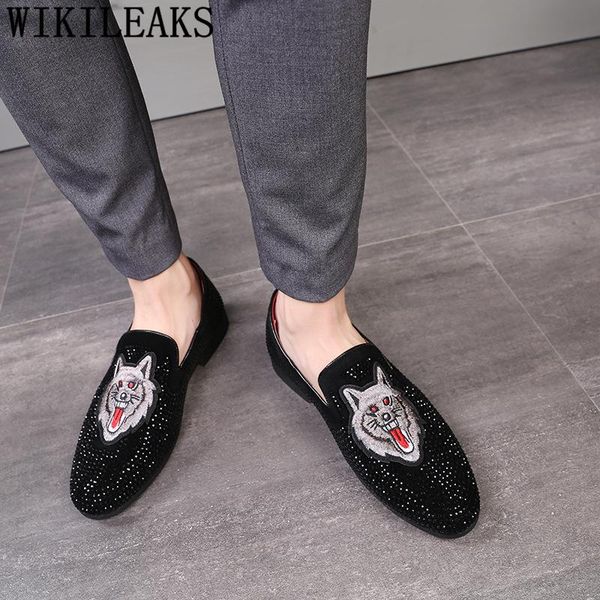 

мокасины мужская обувь оксфорд мода обувь мужчины платье партии sapatos мужчина для социального scarpe uomo eleganti ayakkabi erkek, Black