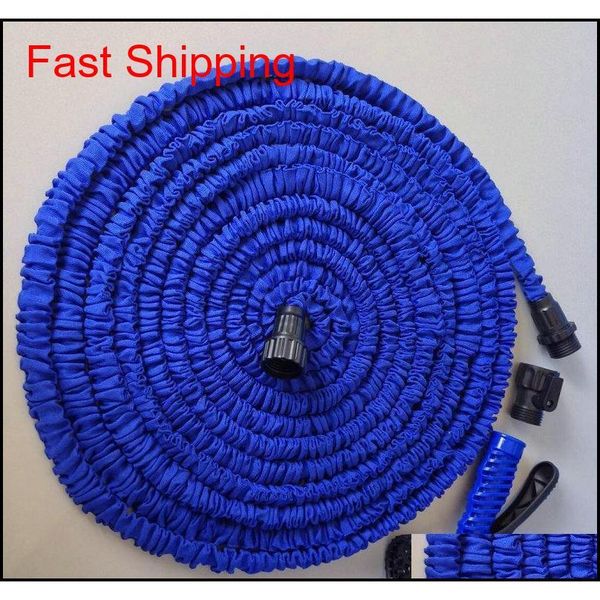 

3x expandable magic flexible water hose with 7in1 spray gun nozzle 25ft/50ft/75ft/100ft/125ft irrigation system garde qylyue yh_pack