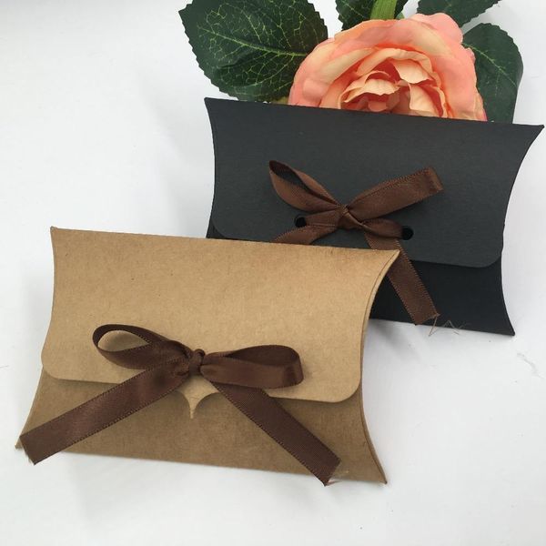 

100шт lot black brown коробка kraft бумажная коробка подарка венчания упаковки коробки конфеты венчания коробки благосклонности партии soap