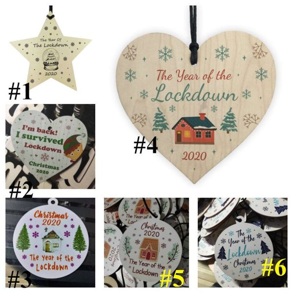 

christmas cartoon letter print wooden pendant diy heart-shaped tree ball decoration christmas family pendant party toy supplies e110205